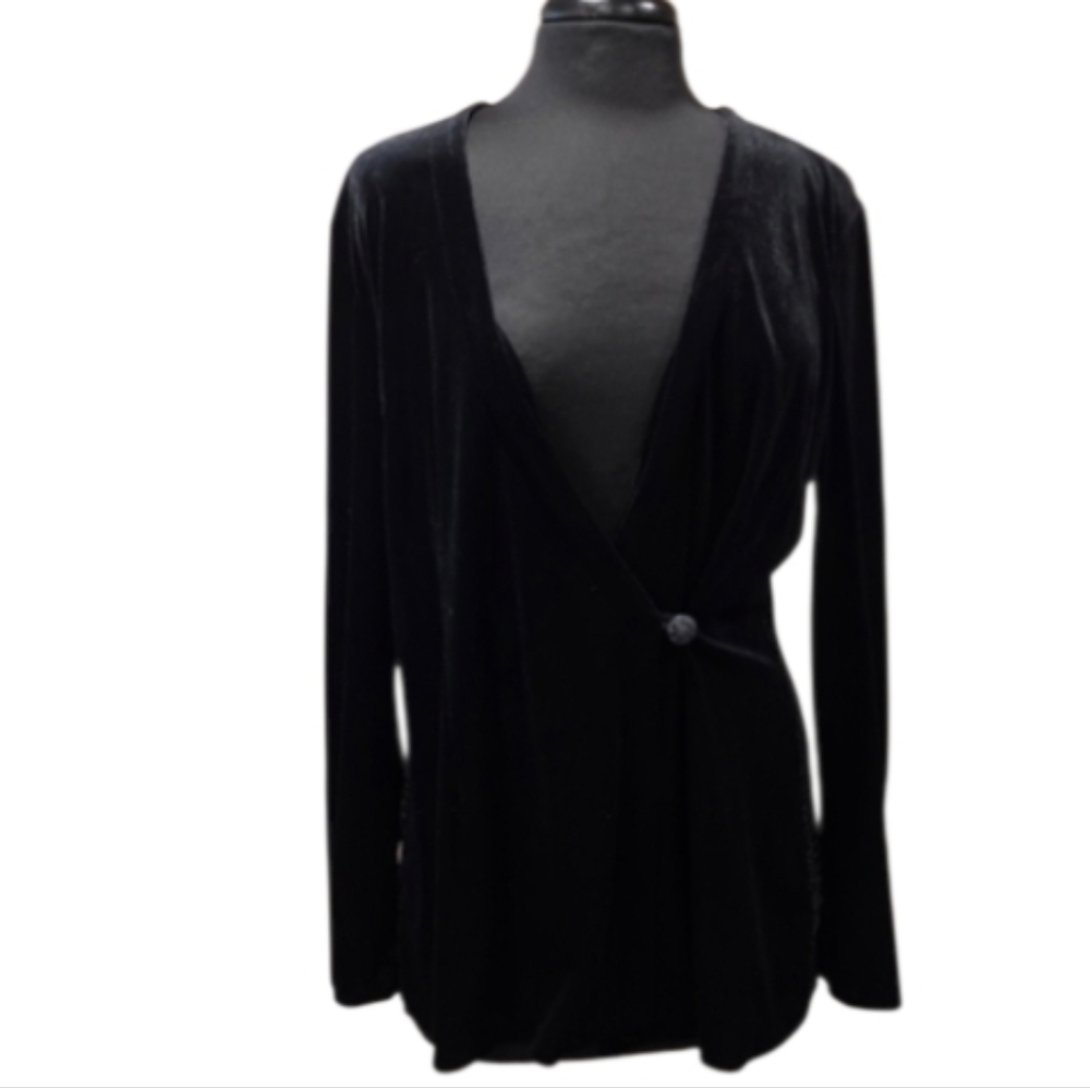 Elegant Black Women's Top